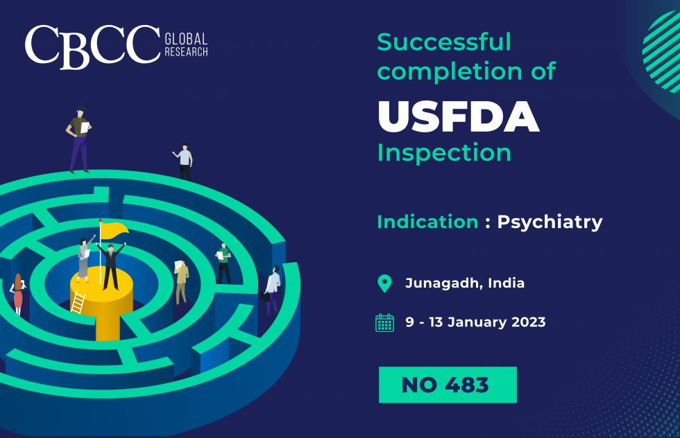 Successful completion of USFDA Inspection with ZERO 483