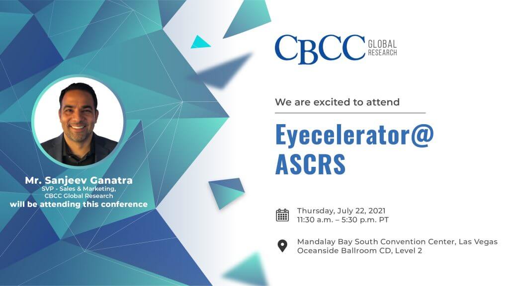 We Are Excited To Attend Eyecelerator@ASCRS